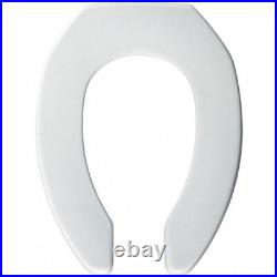 Bemis 3L2155t-000 Toilet Seat, Without Cover, Plastic, Elongated, White