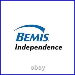 Bemis 7YE82350TC 000 Open-Front Elevated/Raised Toilet Seat with 3 Lift, ELO