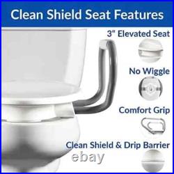 Bemis 7YR85320H20 Assurance Clean Shield 3 Toilet Seat/Support Arms/Bidet $420 Bemis 7YR85320H20 Assurance Clean Shield 3 Toilet Seat/Support Arms/Bidet $420