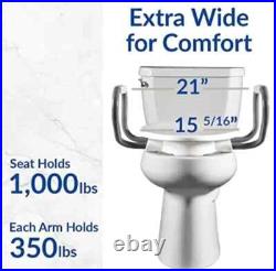 Bemis 7YR85320H20 Assurance Clean Shield 3 Toilet Seat/Support Arms/Bidet $420 Bemis 7YR85320H20 Assurance Clean Shield 3 Toilet Seat/Support Arms/Bidet $420