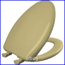 Bemis Classic Colors Slow Close Toilet Seat, Easy Clean Hinges and Durable Pl