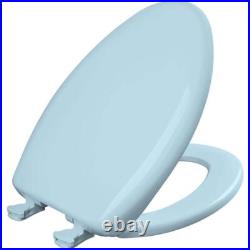 Bemis Classic Colors Slow Toilet Seat, Easy Clean Hinges & Durable Plastic Seat