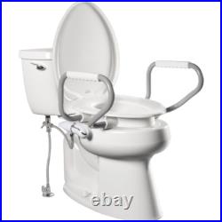 Bemis E85320H20ARM Personal Wash Bidet Elongated Plastic 3 Raised Toilet Seat Bemis E85320H20ARM Personal Wash Bidet Elongated Plastic 3 Raised Toilet Seat