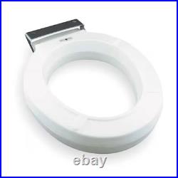 Bemis Gr4lr-000 Toilet Seat Without Cover, Plastic, Round, White