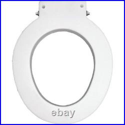 Bemis Gr4lr-000 Toilet Seat Without Cover, Plastic, Round, White