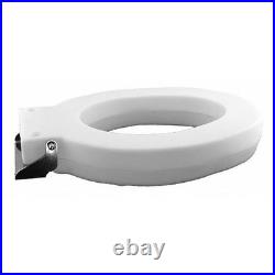 Bemis Gr4lr-000 Toilet Seat Without Cover, Plastic, Round, White