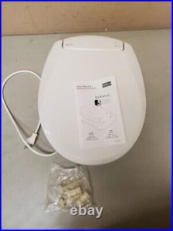Bemis H900NL (White) Radiance series Luxury Round Heated Toilet Seat Open
