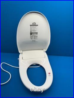 Bemis HD-7500 Elongated White Bathroom Toilet Electronic Bidet Seat