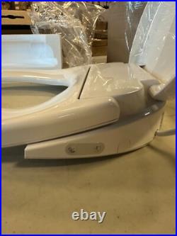Bemis Haven HV2000E000 Elongated Plastic Bidet Toilet Seat White, Slow-Close
