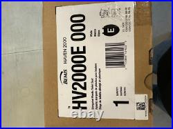 Bemis Haven HV2000E000 Elongated Plastic Bidet Toilet Seat White, Slow-Close