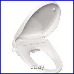 Bemis Haven Model HV 5000E Elongated Heated Bidet Toilet Seat Bio Bidet