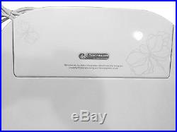 Bidet4me E-300A Electric Bidet Toilet Seat Elongated White, Plastic -DIY Kit