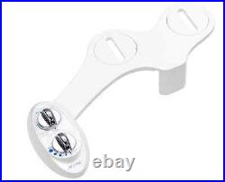 Bidet Attachment on Toilet Seat Fresh Water Non Electric Mechanical Spray Nozzle
