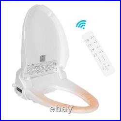 Bidet Toilet Seat Electric Smart Auto Deodorization Elongated Heated LCD, Remote