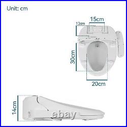 Bidet Toilet Seat Electric Smart Auto Deodorization Elongated Heated LCD, Remote