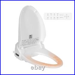 Bidet Toilet Seat Electric Smart Auto Deodorization Elongated Heated LCD, Remote