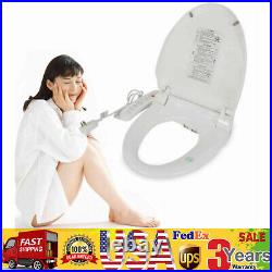 Bidet Toilet Seat Electric Smart Automatic Deodorization Elongated Heated White