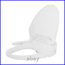 Bidet Toilet Seat Electric Smart Automatic Deodorization Elongated Heated White