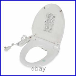 Bidet Toilet Seat Electric Smart Automatic Deodorization Elongated Heated White