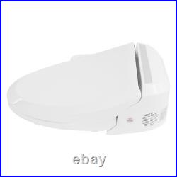 Bidet Toilet Seat Electric Smart Automatic Deodorization Elongated Heated White