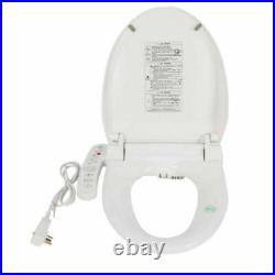 Bidet Toilet Seat Electric Smart Automatic Deodorization Elongated Heated White