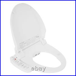 Bidet Toilet Seat Electric Smart Automatic Deodorization Elongated Heated White