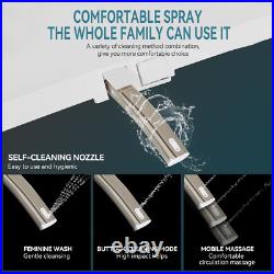 Bidet Toilet Seat Electric Warm Water Smart Heated Bidet with Warm Air Drying