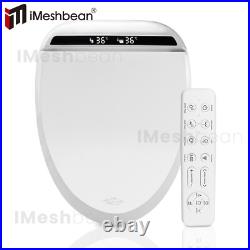 Bidet Toilet Seat Electric Warm Water Smart Heated Bidet with Warm Air Drying US Bidet Toilet Seat Electric Warm Water Smart Heated Bidet with Warm Air Drying US