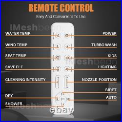 Bidet Toilet Seat Electric Warm Water Smart Heated Bidet with Warm Air Drying US Bidet Toilet Seat Electric Warm Water Smart Heated Bidet with Warm Air Drying US
