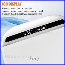 Bidet Toilet Seat Electric Warm Water Smart Heated Bidet with Warm Air Drying US Bidet Toilet Seat Electric Warm Water Smart Heated Bidet with Warm Air Drying US