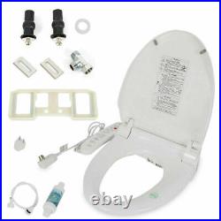 Bidet Toilet Seat Electric White with Heating Technology Automatic Body Sensor