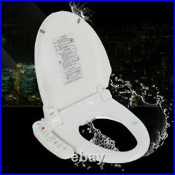 Bidet Toilet Seat Electric White with Heating Technology Automatic Body Sensor