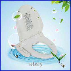 Bidet Toilet Seat Electric White with Heating Technology Automatic Body Sensor