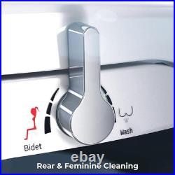 Bidet Toilet Seat Elongated Fits Your Current Toilet Seat No Wiring & Eas