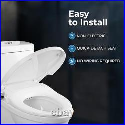 Bidet Toilet Seat Elongated Fits Your Current Toilet Seat No Wiring & Eas