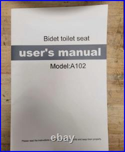 Bidet Toilet Seat Elongated Unlimited Warm Water Heated Toilet Seat