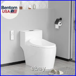 Bidet Toilet Seat Elongated, Unlimited Warm Water, Heated Toilet Seat, Warm Air