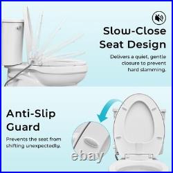 Bidet Toilet Seat, Non-Electric Quiet-Close, Fit Elongated Toilet Seat, Adjus Bidet Toilet Seat, Non-Electric Quiet-Close, Fit Elongated Toilet Seat, Adjus