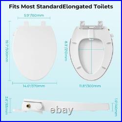 Bidet Toilet Seat, Non-Electric Quiet-Close, Fit Elongated Toilet Seat, Adjus Bidet Toilet Seat, Non-Electric Quiet-Close, Fit Elongated Toilet Seat, Adjus