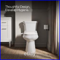 Bidet Toilet Seat Plastic White Elongated Adjustable Pressure Easy Install Bidet Toilet Seat Plastic White Elongated Adjustable Pressure Easy Install