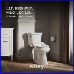 Bidet Toilet Seat Plastic White Elongated Adjustable Pressure Easy Install Bidet Toilet Seat Plastic White Elongated Adjustable Pressure Easy Install
