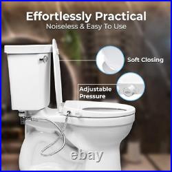Bidet Toilet Seat Round Bidet Toilet Seat with Adjustable Self-Cleaning Noz Bidet Toilet Seat Round Bidet Toilet Seat with Adjustable Self-Cleaning Noz