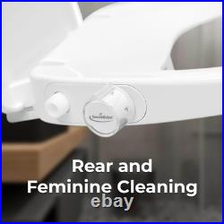 Bidet Toilet Seat Round Bidet Toilet Seat with Adjustable Self-Cleaning Noz Bidet Toilet Seat Round Bidet Toilet Seat with Adjustable Self-Cleaning Noz