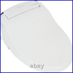 Bidet Toilet Seat, White, Endless Warm Water, Rear and Front Wash, LED Light