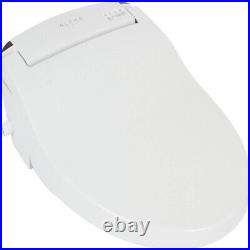Bidet Toilet Seat, White, Endless Warm Water, Rear and Front Wash, LED Light