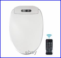 Bidet toilet seat, Commode Companion, with remote, for seniors, feature rich