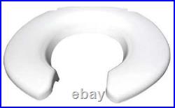 Big John 4W Toilet Seat, Without Cover, Abs Plastic, Round Or Elongated, White