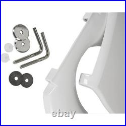 Big John Toilet Seat 3W Handles 1200 lbs Fits Elongated And Round Toilets