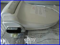BioBidet BB-1000 Elongated Bidet Toilet Seat White CA