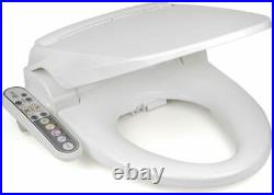 BioBidet BB-800 Prestige Elongated Bidet Toilet Seat, White
